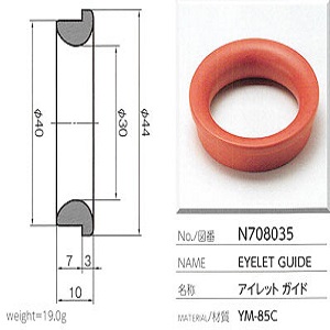 Mắt sứ Ceramic Eyelet guide Yuasa N708035